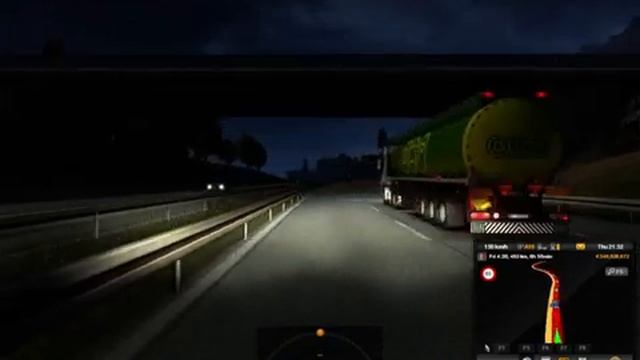Euro Truck Simulator 2 || محاكي الشاحنات مع امهر السائقين توصيل سياراات ضمن الدول الأوربيا смотреть онлайн
