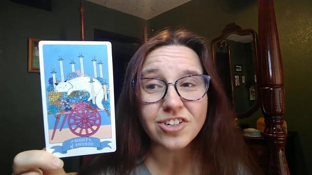 Daily Tarot Cafe Snack - Kawaii Tarot - Eight of Swords смотреть онлайн