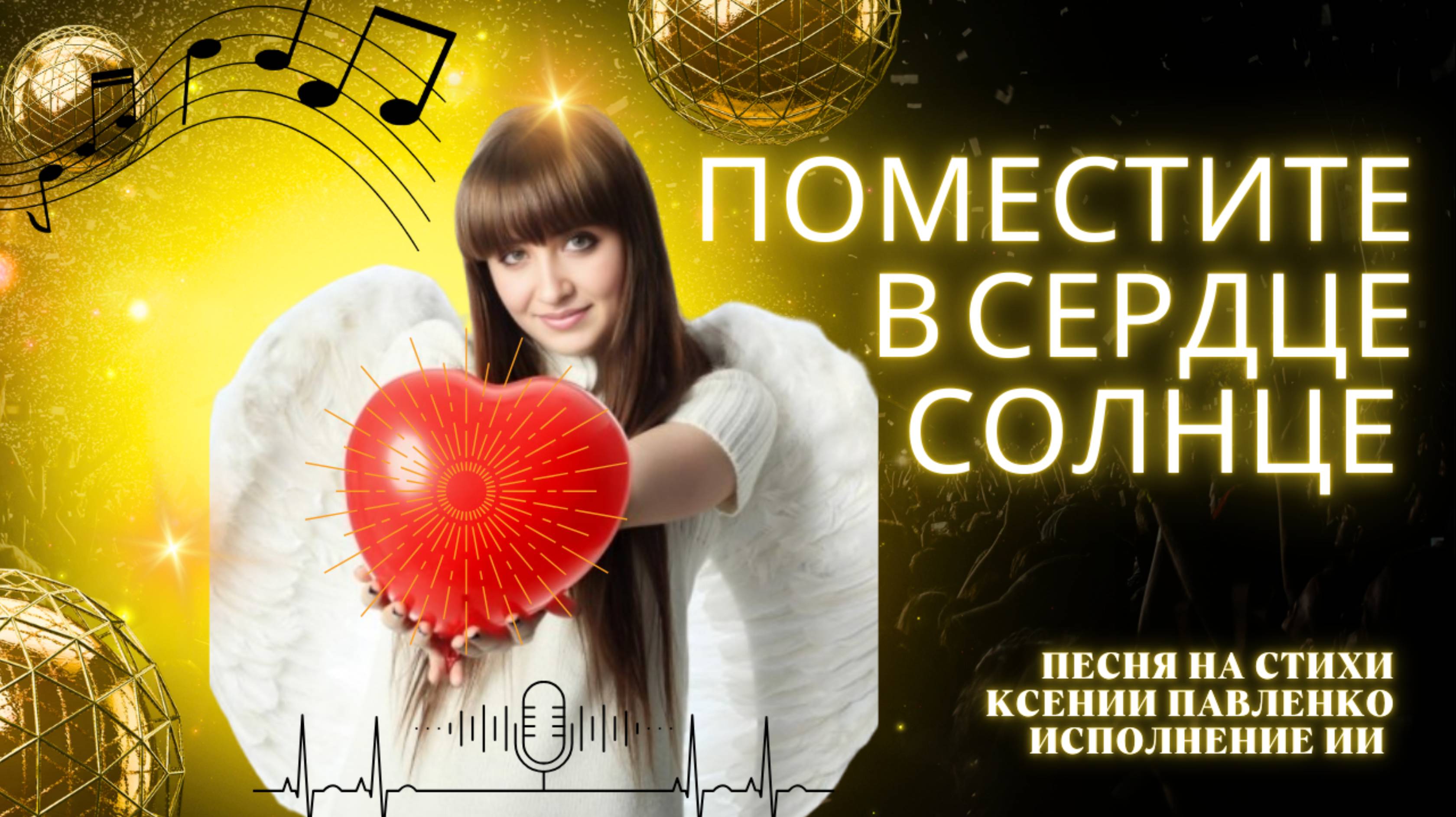 "Поместите в сердце солнце " песня на стихи Ксении Павленко смотреть онлайн