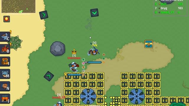 Dynast IO New Survival IO game with RPG elements Survive, build your base, craft weapons with yo смотреть онлайн