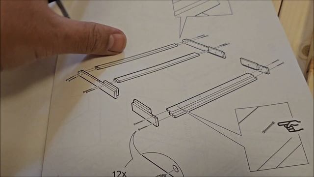 Assembling IKEA furniture - NEIDEN - bed frame + LUROY - Slatted base смотреть онлайн