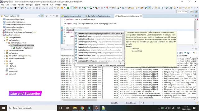 8. Spring Cloud | API Gateway With Netflix's Zuul. смотреть онлайн