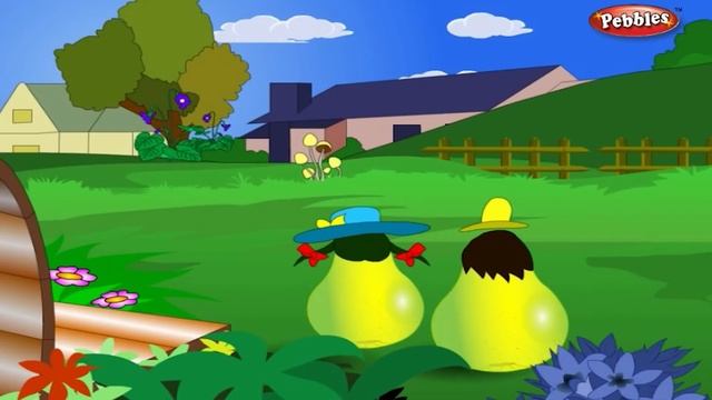 Pears Rhyme | Fruit Rhymes for Children | Nursery Rhymes for Kids | Most Popular Rhymes HD смотреть онлайн