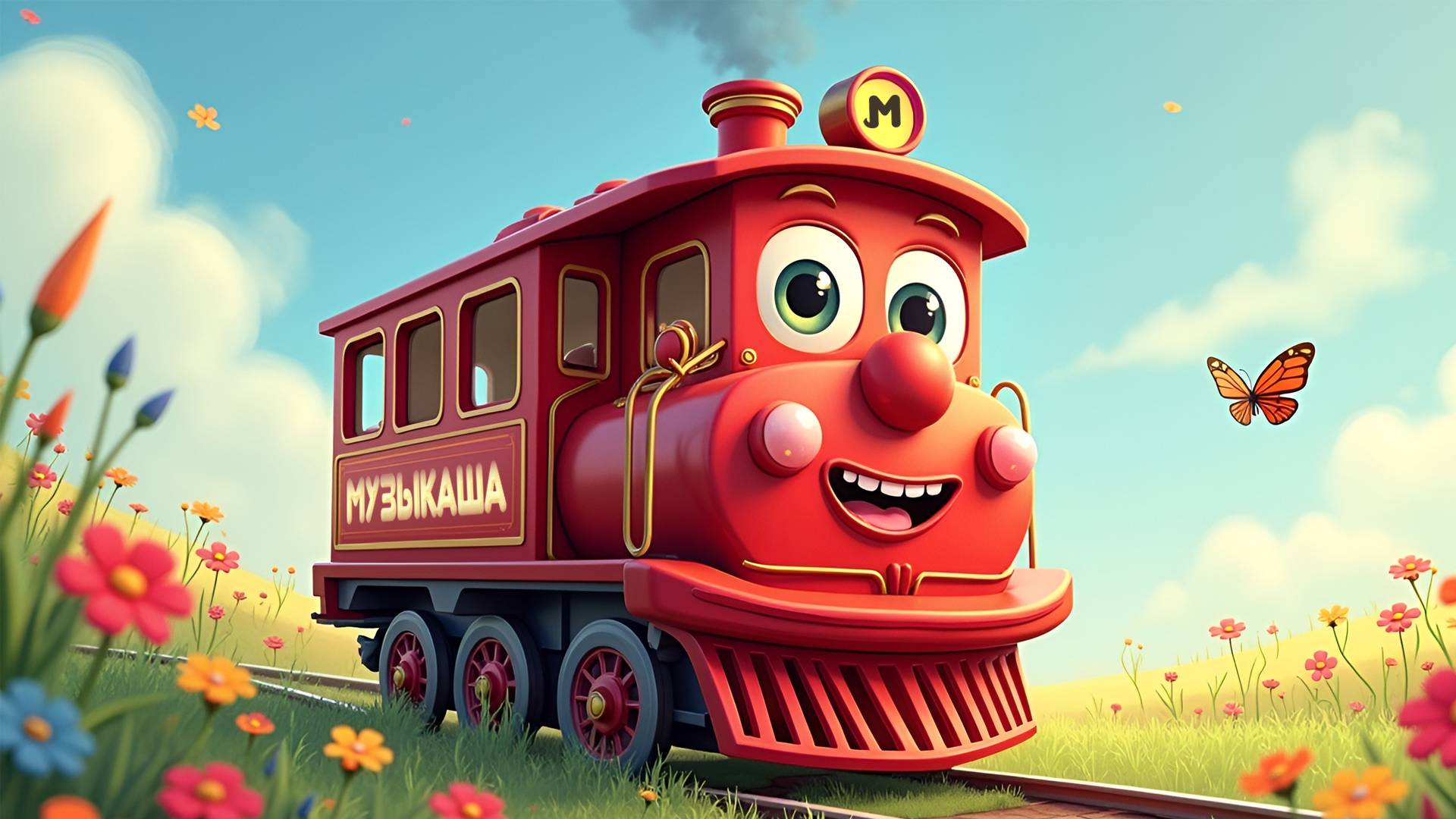 Красный Паровозик – Кто же в вагончике живёт?| Развивающий Мультфильм смотреть онлайн