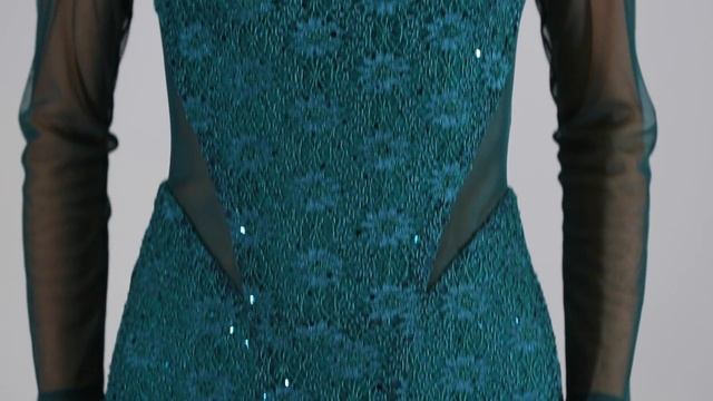 Ivy dress in Emerald green смотреть онлайн