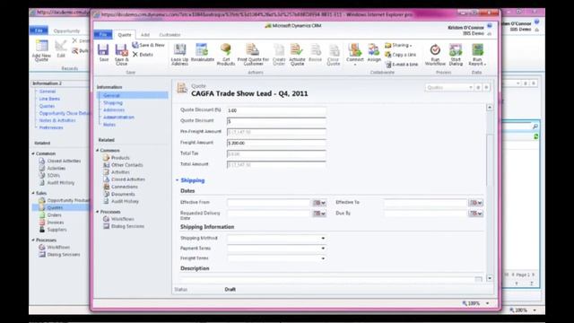 I.B.I.S. CRM Coffee Break Series - Create Quote After Opportunity is Won смотреть онлайн