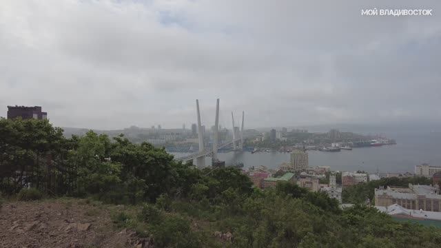 Владивосток Орлиное гнездо - Спортивная гавань,набережная (1 июня 2023). смотреть онлайн