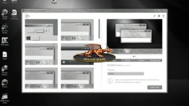 Windows Blind 8 + IconPackager - Dragon Theme (Premium) смотреть онлайн