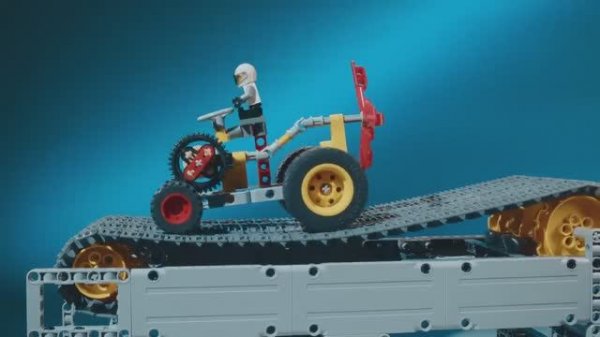 Выжить на беговой дорожке - Восемь транспортных средств Lego Technic