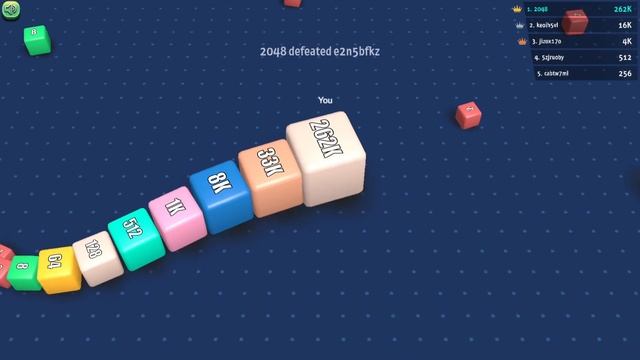 Cubes 2048.io Game  🎲 How To Play 🎲 Gameplay