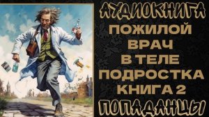 АУДИОКНИГА ПОПАДАНЦЫ: ПОЖИЛОЙ ВРАЧ В ТЕЛЕ ПОДРОСТКА. КНИГА 2