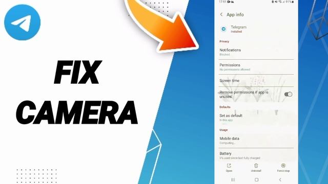 How To Fix Camera On Telegram App 2024 смотреть онлайн