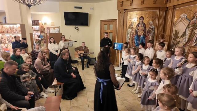 Торжественный концерт Воскресной школы к престольному празднику (09.02.2025) смотреть онлайн