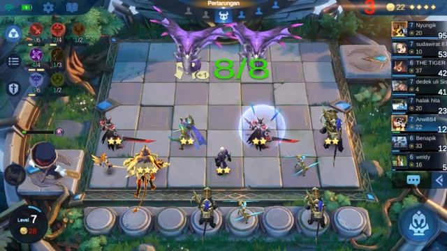 #005 Replay Magic Chess Mobile Legend build Weapon Master Archer Assassin смотреть онлайн