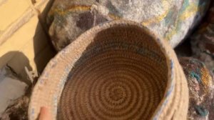 💜🧡💛 КОРЗИНА ДЛЯ КОШЕК джут/шерсть #крючком