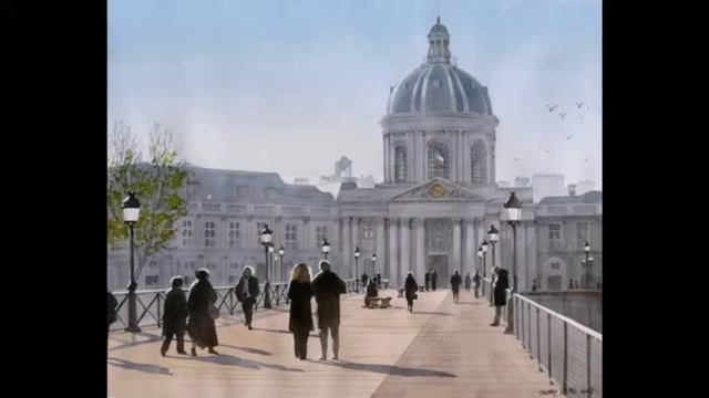 Thierry Duval Тьерри Дюваль - Акварель