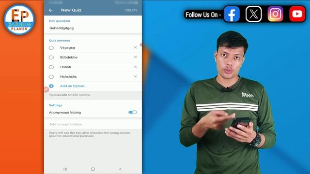 How To Use Telegram Quiz Bot || How To Delete / Edit Quiz From Telegram Quiz Bot Part 2 смотреть онлайн