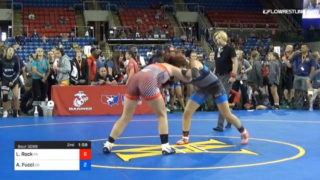 127 Lbs Rnd Of 32 Lily Belle Rock Pennsylvania Vs Anastacia Fucci Colorado смотреть онлайн