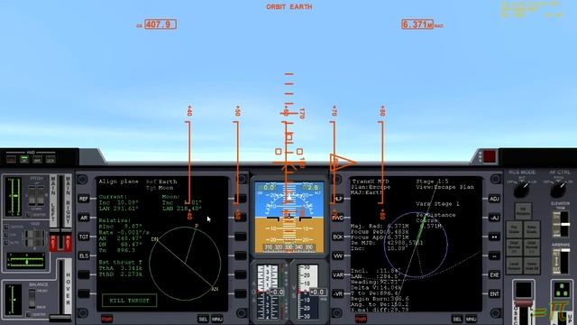 The Orbiter 2010 Instrument panel - Flying With TFC смотреть онлайн