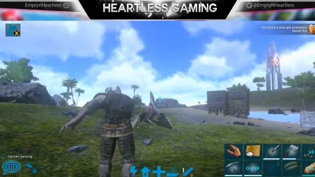 ARK Survival Mobile S1 Ep2 PVP (Fast Taming Pteranodon) смотреть онлайн
