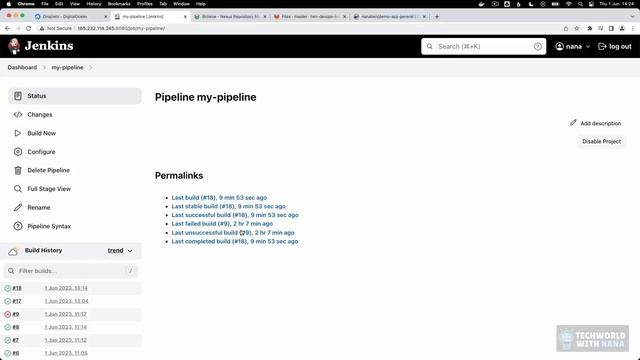 8.12 Intro to Multibranch Pipeline смотреть онлайн