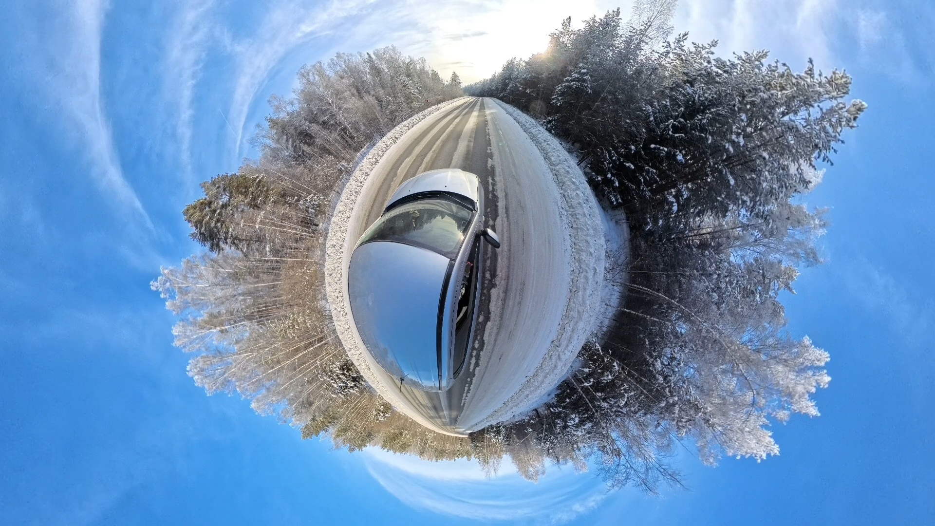 Тест камеры insta360 X4 загородный пейзаж (Mitsubishi ASX) под красивую музыку смотреть онлайн