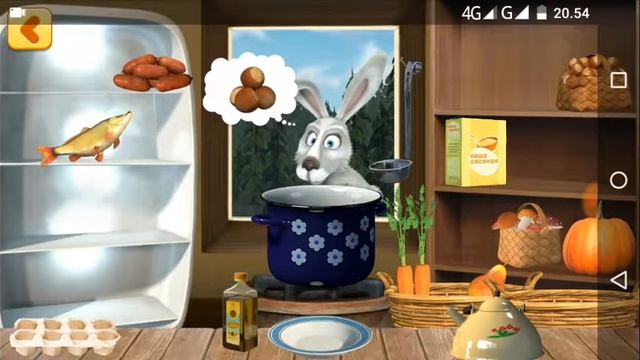 Masha Cooking:Game restaurant Masha Feeds the Rabbits смотреть онлайн