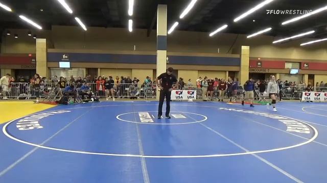 50 Kg Round Of 64 - Brianna Gonzalez, Somar Wrestling Club Vs Jasmine Howard, High Ground Wrestlin смотреть онлайн