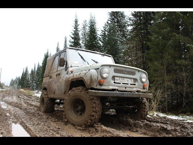 Как я учил дочу ездить на УАЗике