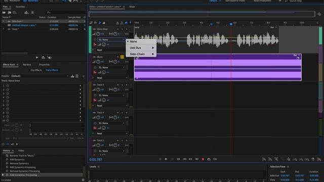 How to Set Side Chain in Adobe Audition смотреть онлайн