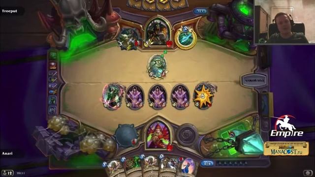 Round 3 Anari vs Troeput. Team Empire HearthStone Closed Series II смотреть онлайн