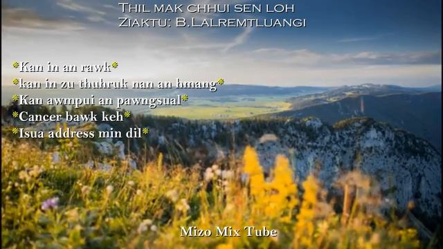Mitdel, cancer, tawngtheilo te an dam! Thilmak chhuisen loh Ziaktu: B.Lalremtluangi смотреть онлайн