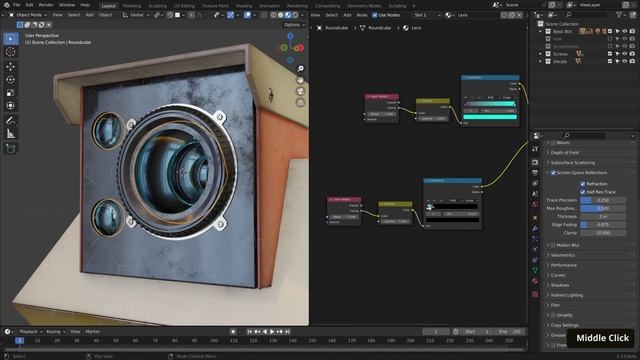 4.07 - Creating a Lens, Light, and Decal Material смотреть онлайн