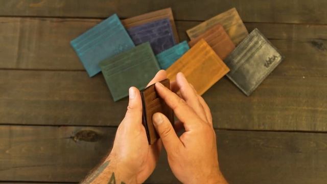 Кардхолдер кожаный "ЛУМ" смотреть онлайн