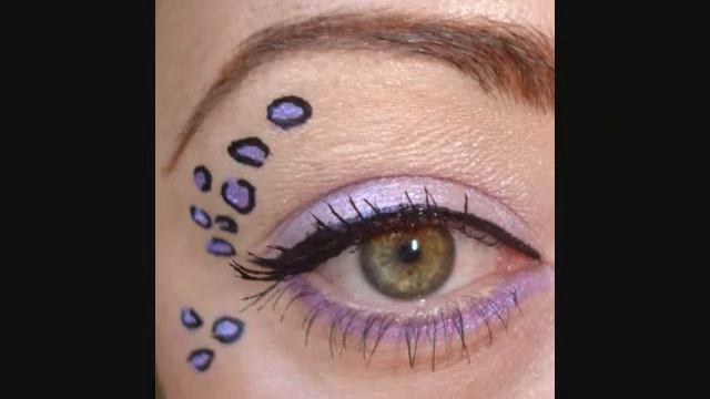 ~Purple Leopard print look~ смотреть онлайн