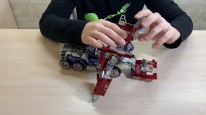 ТРАНСФОРМЕР ОПТИМУС ПРАЙМ! Распаковка и сборка!!!