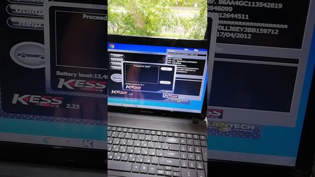 Считывание прошивки ЭБУ Delco E39 /E39A Opel Antara -Kess v2