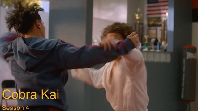 All Robby Fight Scenes | Cobra Kai смотреть онлайн