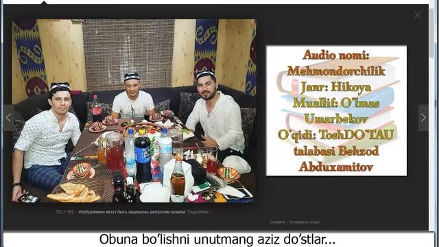 #Hikoya O'lmas Umarbekov - Mehmodorchilik смотреть онлайн