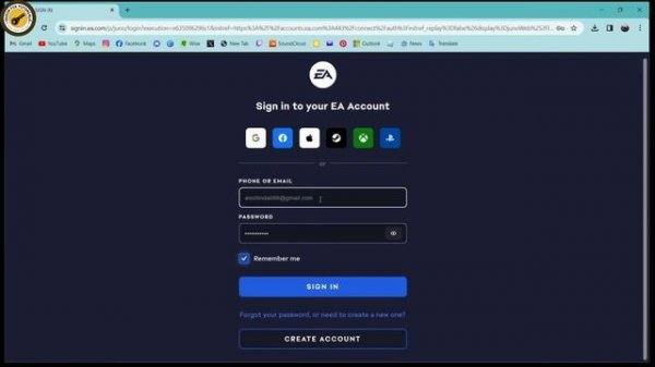 How To Login To EA Account