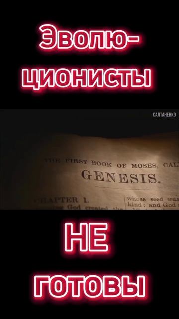 эволюционисты НЕ ГОТОВЫ смотреть онлайн