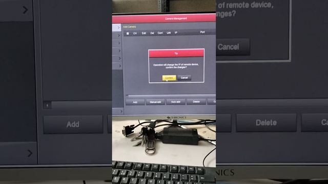 How To add automatic IP camera zebronics NVR смотреть онлайн