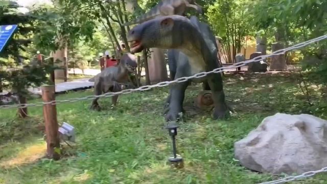 Пойдём динозавра смотреть! 🦕🦖 Vamos a ver los dinosaurios🦖 🦕 Let's go to look at the dinosaurs!!!! смотреть онлайн