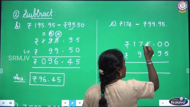 CBSE - Class - IV - Maths - Money -Ex.1 - Q .No. 1,2,3 смотреть онлайн