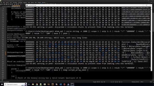 Malware Analysis - JS to PowerShell to XWorm with Binary Refinery смотреть онлайн