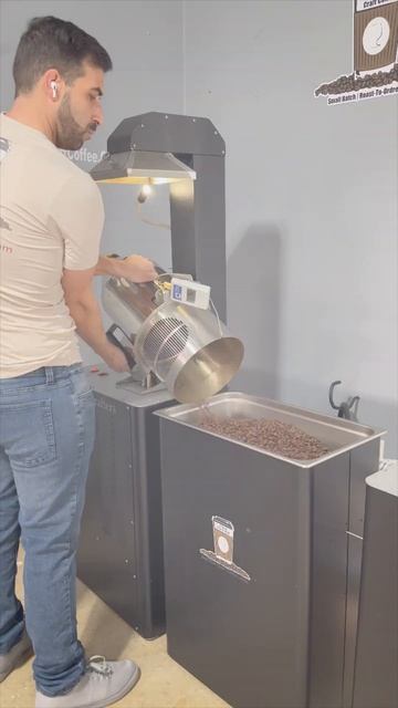 Watch Me Roast The Freshest Craft Coffee Online #coffeelovers - Costa Rica Black Honey смотреть онлайн