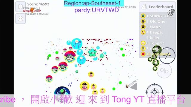 「 Agar,io game GO ! 」直播 смотреть онлайн