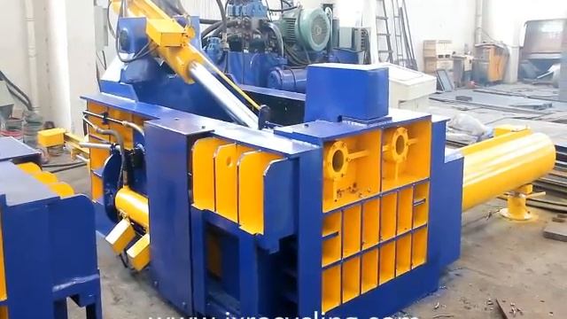 New 160 tons automatic scrap balers JINXIN Brand смотреть онлайн