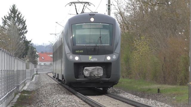 Agilis EMU Regional Train on single track main line смотреть онлайн