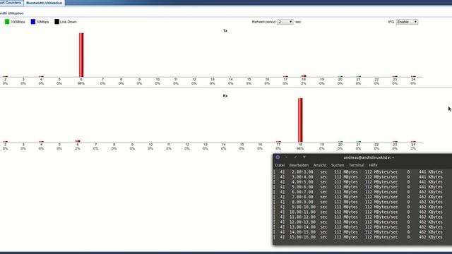 Bandbreite im Lan mit iperf3 testen смотреть онлайн